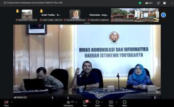 Foto Sosialisasi Monitoring dan Evaluasi (Monev) Keterbukaan Informasi Publik Tahun 2026