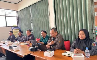 Kegiatan Penguatan Kapasitas dilaksanakan di kantor Bawaslu Bantul