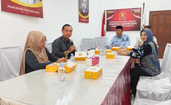 Konsolidasi Demokrasi dilaksanakan di kantor DPC Partai Gerindra Bantul