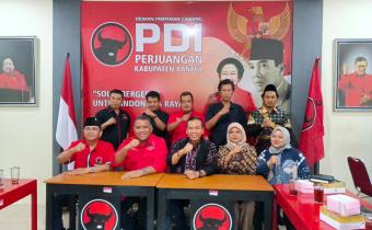 Konsolidasi Demokrasi dilaksanakan di kantor DPC Partai PDI Perjuangan Bantul