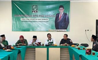 Foto Konsolidasi Demokrasi Dengan DPC PKB Bantul