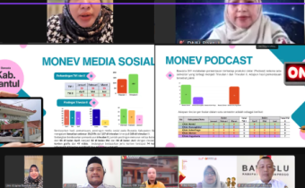 Kegiatan Evaluasi Pencegahan, Partisipasi Masyarakat (Parmas), dan Hubungan Masyarakat  Semester I Tahun 2026dilaksanakan secara daring 