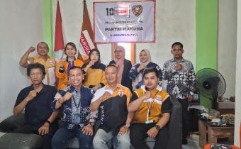 Konsolidasi Demokrasi dilaksanakan di kantor DPC Partai Hanura Bantul