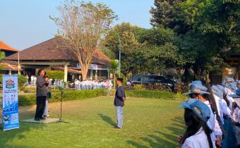 Foto Kegiatan Bawaslu Goes To School di SMK Negeri 1 Kasihan