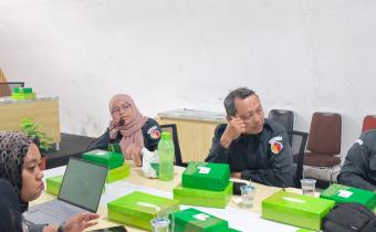 Bawaslu Kabupaten Bantul menghadiri Rapat Evaluasi Pendidikan Pengawas Partisipatif (P2P) Tahun 2026 yang diselenggarakan di Kantor Bawaslu Daerah Istimewa Yogyakarta (DIY)