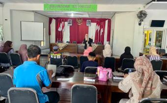 Bawaslu Kabupaten Bantul melaksanakan sosialisasi penguatan pemahaman politik dan demokrasi bagi komunitas disabilitas yang tergabung dalam Sasana Inklusi & Gerakan Advokasi Difabel (SIGAB), Sabtu (26/9/2026)