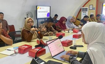 Bawaslu Kabupaten Bantul terus berupaya meningkatkan kualitas pengelolaan kehumasan melalui evaluasi kinerja publikasi dan pemberitaan secara berkelanjutan dengan menghadiri Rapat Monitoring dan Evaluasi Kehumasan Triwulan III Bawaslu Kabupaten/Kota se-Daerah Istimewa Yogyakarta, Kamis (8/10/2026).